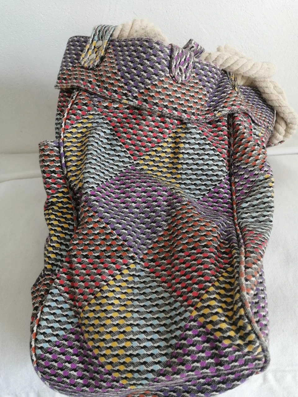 Bolso de lona multicolor – photo 5